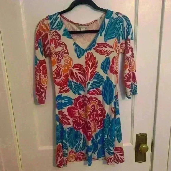 DVF Kaden Floral Silk Dress by Diane von Furstenberg, Womens Size 2 - Picture 4 of 11